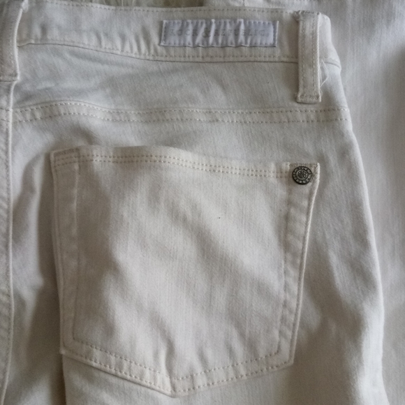Rock & Republic White Cream Berlin Skinny Jeans Size 8 - Picture 5 of 14